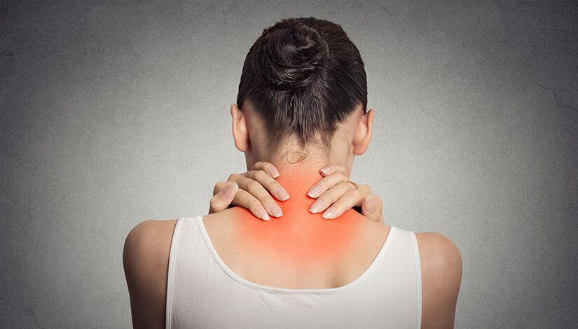 Cervical osteochondrosis with neck pain
