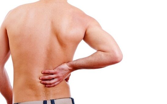 Male back pain